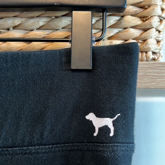 Victoria's Secret Pink Yoga Mid-Rise Black Ankle Legging, Small - Picture 4 of 9